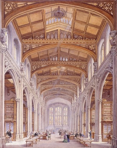 Guildhall Library, London, 1872 av Edwin Thomas Dolby