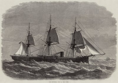 HMS Invincible, byggd på Clyde av Edwin Weedon