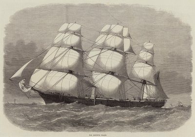 HM Corvette Volage av Edwin Weedon