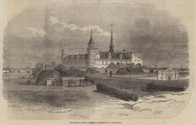 Kronborgs slott, Elsineur, Öresunds entré av Edwin Weedon