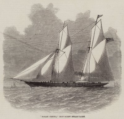 Norah Creina, Iron Screw Steam-Yacht av Edwin Weedon