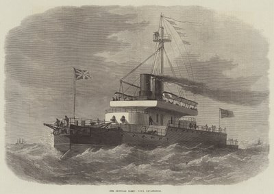 Vår järnklädda flotta, HMS Devastation av Edwin Weedon