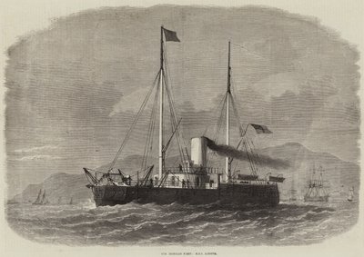 Vår flotta av järnpansarvagnar, HMS Hotspur av Edwin Weedon