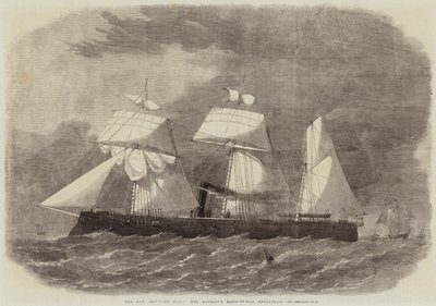 Den nya järnklädda flottan, Hennes Majestäts Sloop-of-War Enterprise av Edwin Weedon