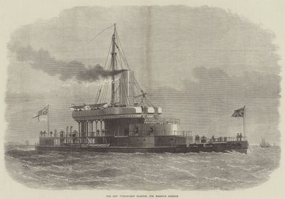 The New Turret-Ship Glatton, för hamnförsvaret av Edwin Weedon
