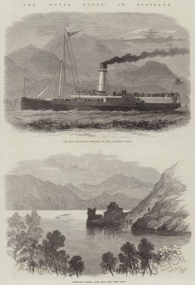 Royal Route i Skottland av Edwin Weedon