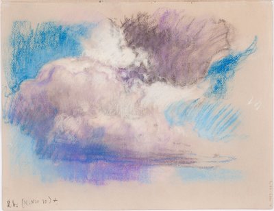 Wolken, Seite aus Järnefelts Skizzenbuch av Eero Järnefelt