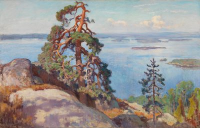 Landskap från Koli av Eero Järnefelt