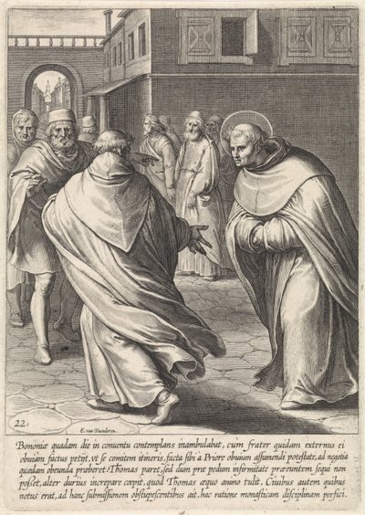Thomas av Aquino i Bologna The Life of Saint Thomas Aquinas (serietitel) av Egbert van Panderen