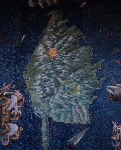 Korsika, detalj från 