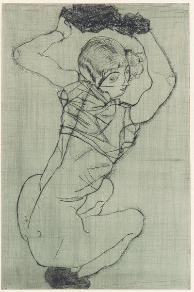 Hukar av Egon Schiele