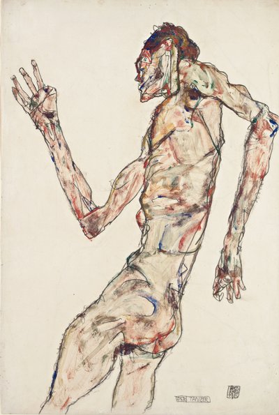Dansaren av Egon Schiele