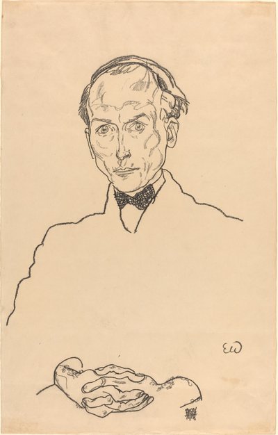 dr Ernest Wagner av Egon Schiele