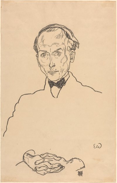 Dr Ernst Wagner av Egon Schiele