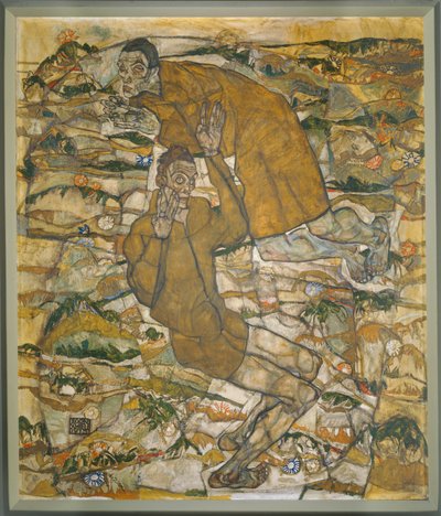 Flyter iväg, Den blinda av Egon Schiele