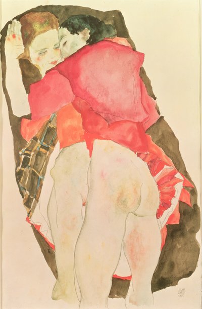 Älskare av Egon Schiele