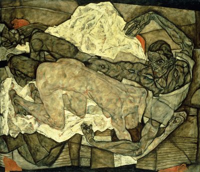 Älskare av Egon Schiele