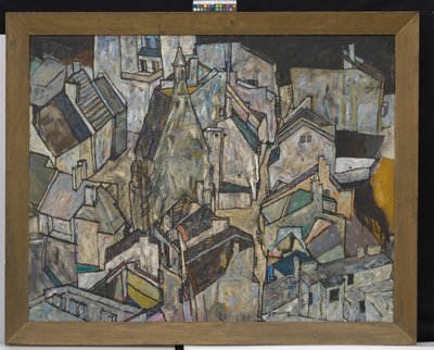 Mödling II av Egon Schiele