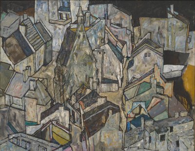 Mödling II, 1918. av Egon Schiele