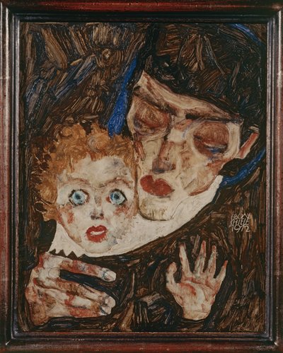Mutter und Kind II, Mor och barn. II ... av Egon Schiele