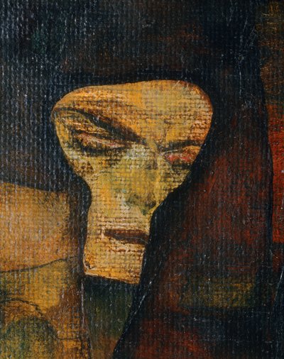 Revelation (olja på duk) av Egon Schiele