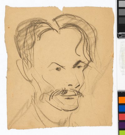 Porträt Anton Peschka av Egon Schiele