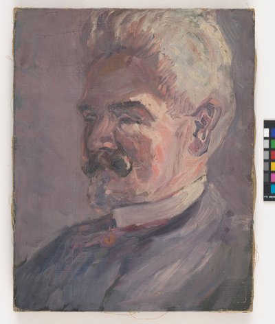 Porträtt av Leopold Czihaczek av Egon Schiele