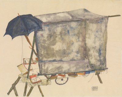 Gatuvagn av Egon Schiele