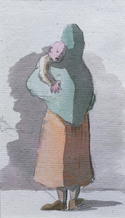 Mamma och barn av Egron Sellif Lundgren