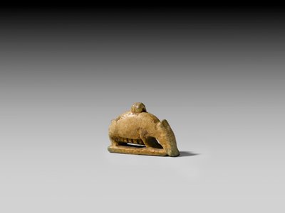 Amulett av en sugga (fajans) av Egyptian