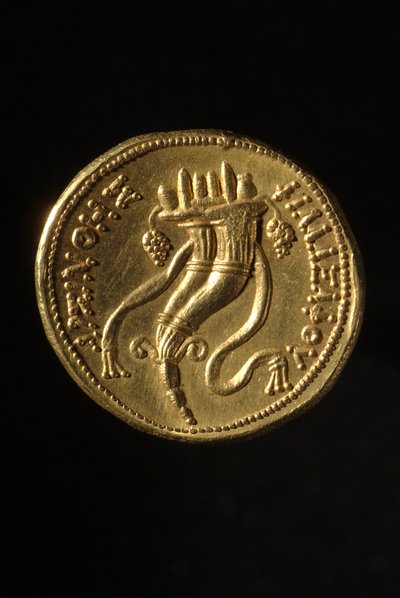Grekiska Octadrachm av Arsinoe II, 240 f.Kr av Egyptian