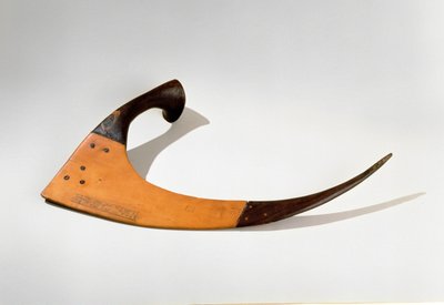 Ceremoniell skära av fältarbetaren från Amun Amunemhat, Nya kungariket, ca 1479-1425 f.Kr. (trä) av Egyptian 18th Dynasty