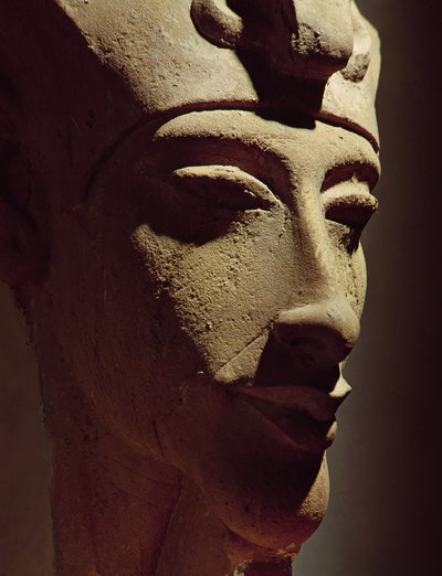 Chef för Amenophis IV (Akhenaten) (ca 1364-47 f.Kr.) av Egyptian 18th Dynasty