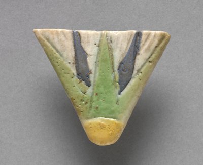 Lotus Blossom Halsband Terminal, ca 1391-1337 f.Kr av Egyptian 18th Dynasty