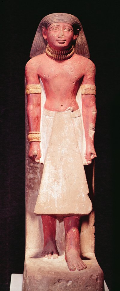 Staty av en man i ett ländtyg, Nya kungariket av Egyptian 18th Dynasty