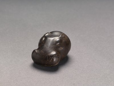 Vikt i form av ett flodhästhuvud, c.1540-1296 f.Kr av Egyptian 18th Dynasty