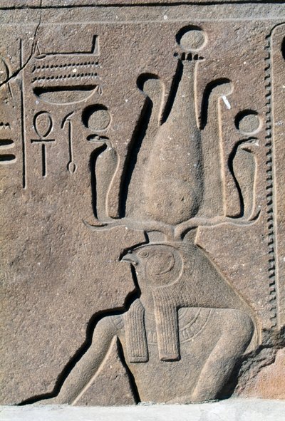Block med reliefer och inskriptioner av Ramses II, Amuns stora tempel, Tanis, Egypten, Nya riket, XIX:e dynastin av Egyptian 19th Dynasty