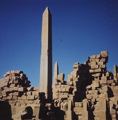 Centraldomstolen i Amuns stora tempel, Nya kungariket av Egyptian 19th Dynasty
