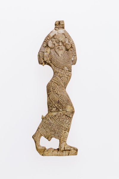 Figur av en asiatisk fånge, ca 1295-1070 f.Kr.(elfenben) av Egyptian 20th Dynasty