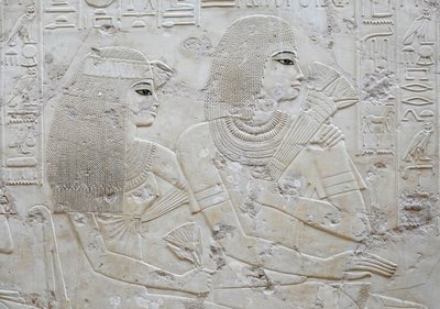 Amenhotep och hans fru May, Ramoses grav av Egyptian Egyptian