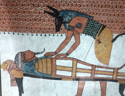 Anubis, Inherkhau-graven, Deir El Medineh av Egyptian Egyptian