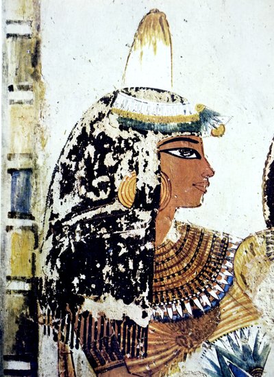 Egyptisk gravväggsmålning av Egyptian Egyptian