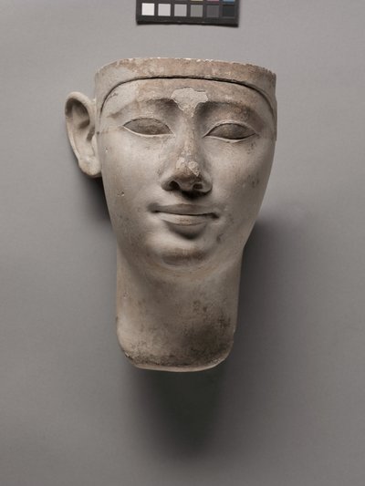 Votivhuvud för en kung, 305-246 f.Kr av Egyptian Ptolemaic Period