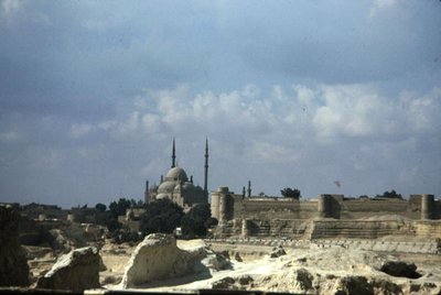 Assuan moské av Egyptian School
