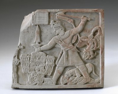 Prins Arikankharer dödar sina fiender, Meroe av Egyptian School