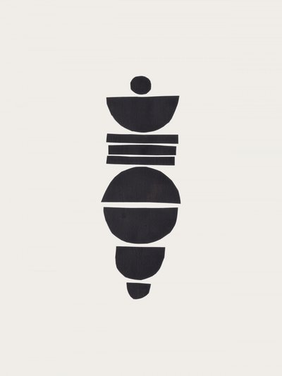 Minimalistiska abstrakta former av Ejaaz Haniff