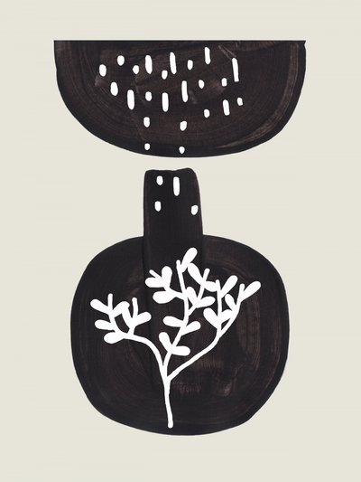 Minimalistisk botanisk vas av Ejaaz Haniff