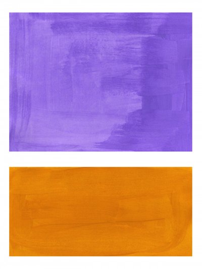 Lila-orange abstrakt textur av Ejaaz Haniff
