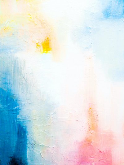 Mjuk pastell, abstrakt av Ejaaz Haniff