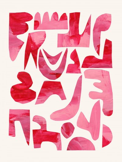 Livfulla abstrakta utklipp av Ejaaz Haniff
